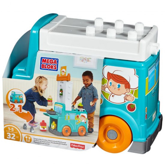 Bucatarie pe roti Mega Blocks Fisher-price DPJ55