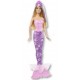 Papusa Barbie blonda in costum mov