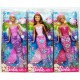Papusa Barbie blonda in costum mov