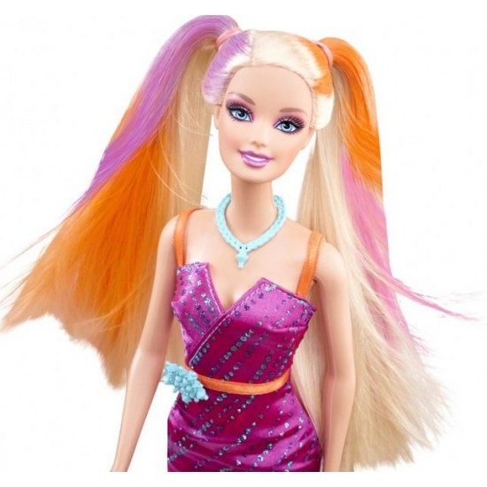 Barbie Salon vopsit parul x7888