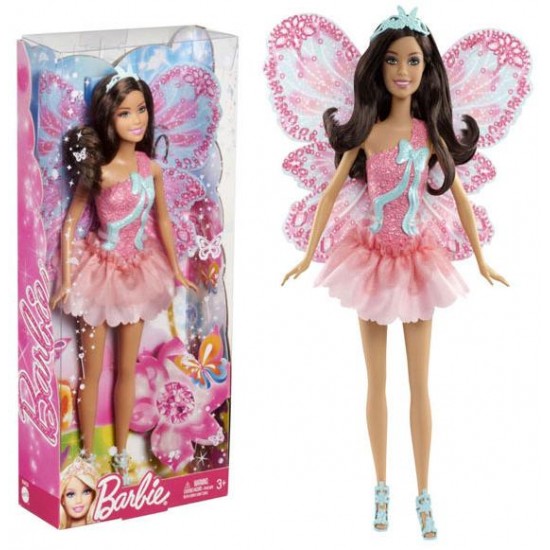 Barbie Zana Fluture Bruneta W2965