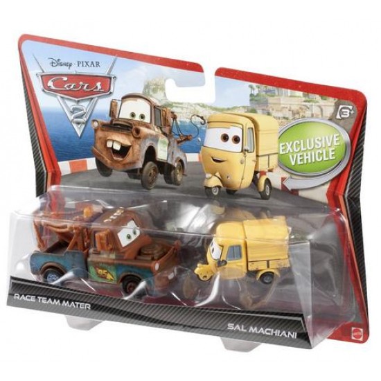 Set 2 masinute Cars 2 Bucsa si Sal