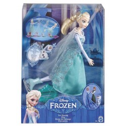 Frozen Elsa patineaza