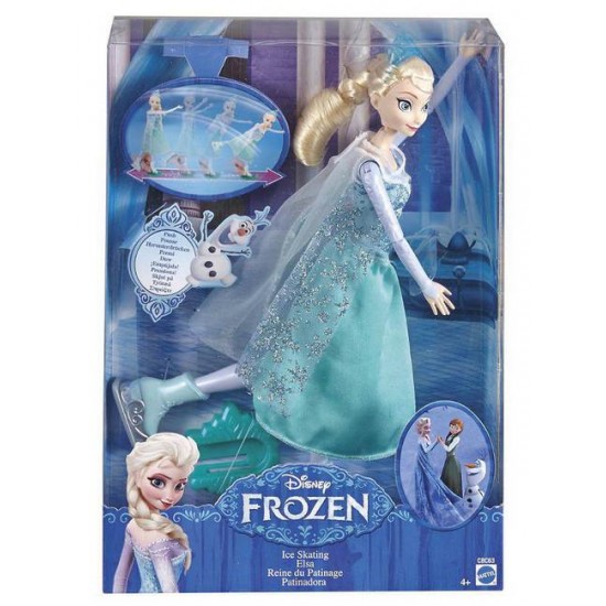 Frozen Elsa patineaza