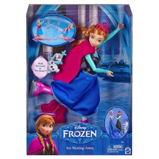 Frozen Anna patineaza