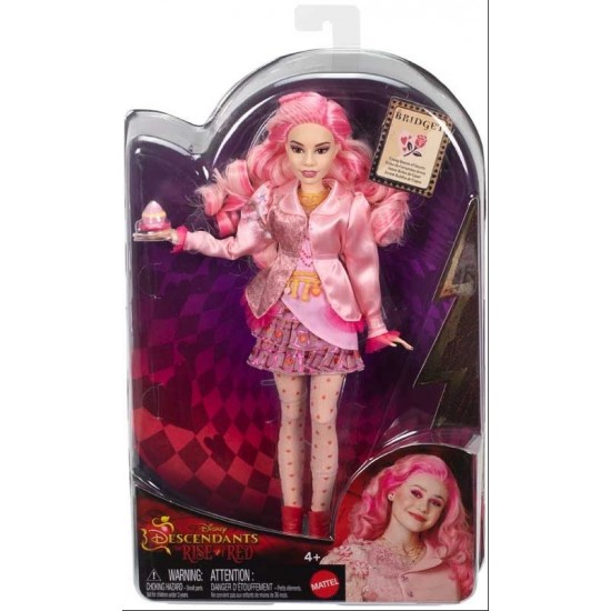 Papusa Descendentii 4 Bridget tanara regina a inimii Mattel HWT88-HWT91