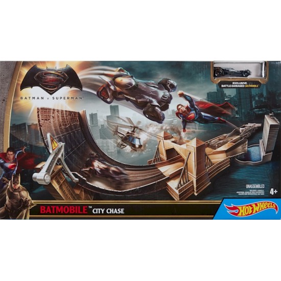 Set pista Hot Wheels Batman vs Superman DJH61