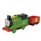 Thomas locomotiva motorizata Percy cu vagon Mattel HFX96-HDY60