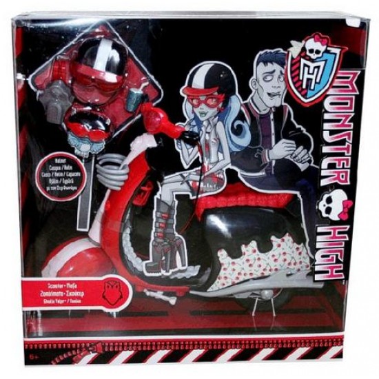 Monster High Scooter Ghoulias Mofa