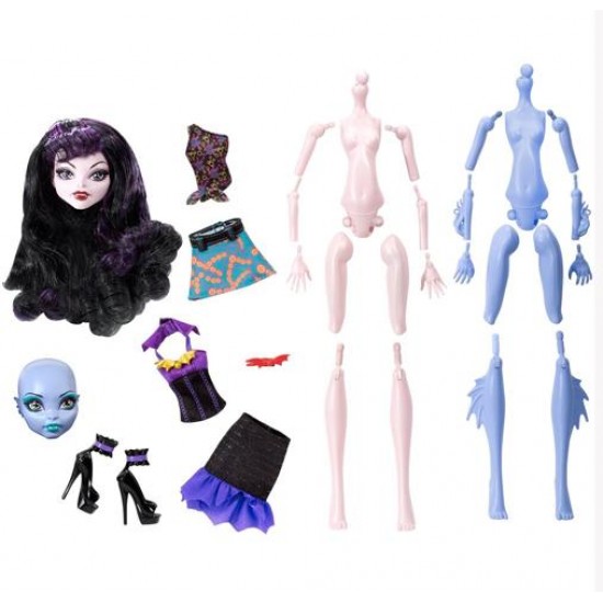Monster High Set starter creeaza un monstru Vampir si Monstru marin
