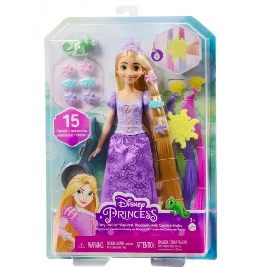 Papusa Printesa Disney Rapunzel cu accesorii Mattel HLW18