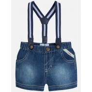 Mayoral pantaloni scurti cu bretele baietei 1215