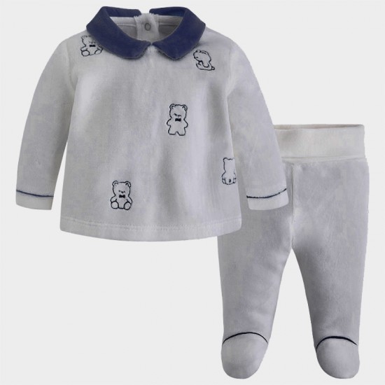 Mayoral set bebe catifea 2507