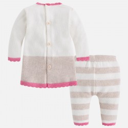 Mayoral set fetite tricotat 2819