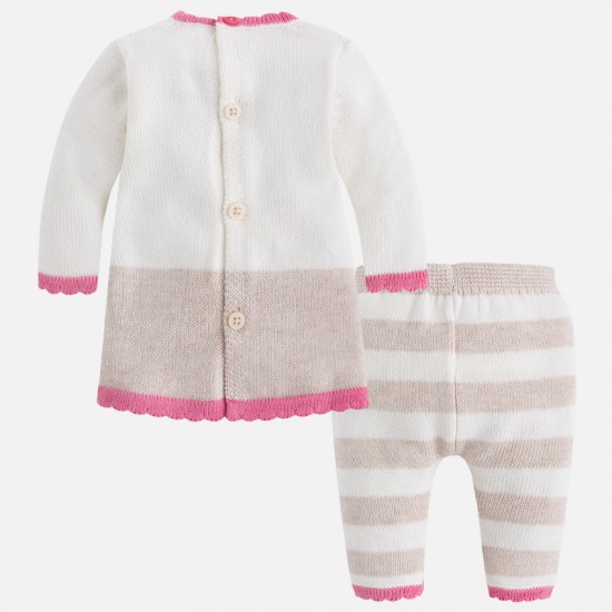Mayoral set fetite tricotat 2819