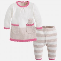 Mayoral set fetite tricotat 2819