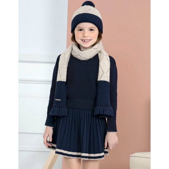 Set tricotat elegant fete AbelsiLula 5552-4