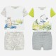 Mayoral set 2 tricouri si 2 pantaloni 1670-056