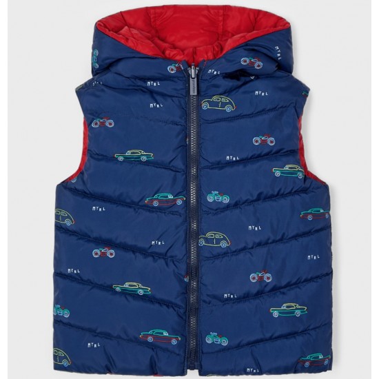 Mayoral vesta baietei reversibila cu 2 fete 2308-40