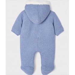 Mayoral salopeta tricotata groasa de iarna bebe 2623-74