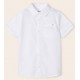 Mayoral camasa maneca scurta baieti alba 3159-83