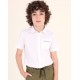 Mayoral camasa maneca scurta baieti alba 6111-40