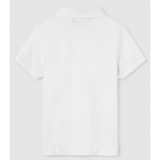 Mayoral tricou polo alb baieti 890-84