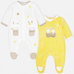 Mayoral set 2 salopete bebe catifea 2748