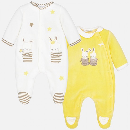 Mayoral set 2 salopete bebe catifea 2748