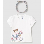 Mayoral tricou cu bentita fete 1044-58