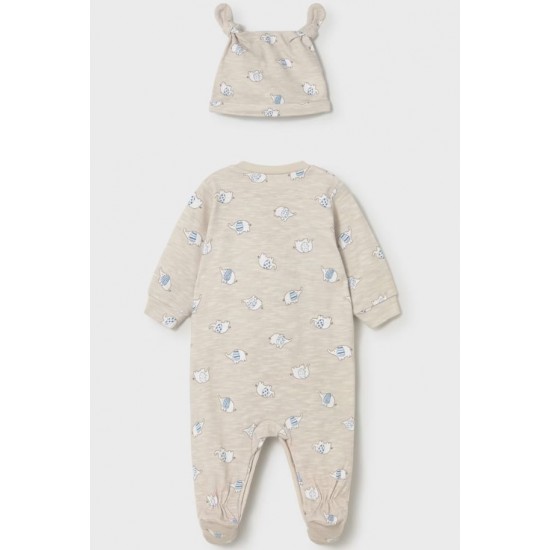 Mayoral set salopeta si caciulita bebe 1718-68