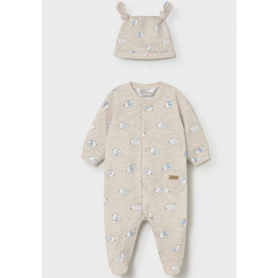 Mayoral set salopeta si caciulita bebe 1718-68