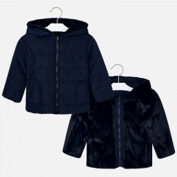Mayoral geaca fete reversibila blanita 4422-029