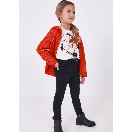 Mayoral pantaloni fete negri 511-17