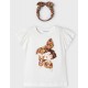 Mayoral set tricou si bentita fete 3089-042