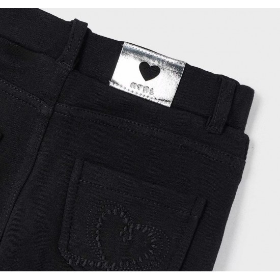 Mayoral pantaloni fete negri 511-81