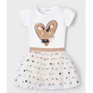 Mayoral set fusta si tricou fete 3946-50