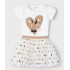 Mayoral set fusta si tricou fete 3946-50