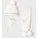 Mayoral set caciula cu fular si manusi bebe 9543-24