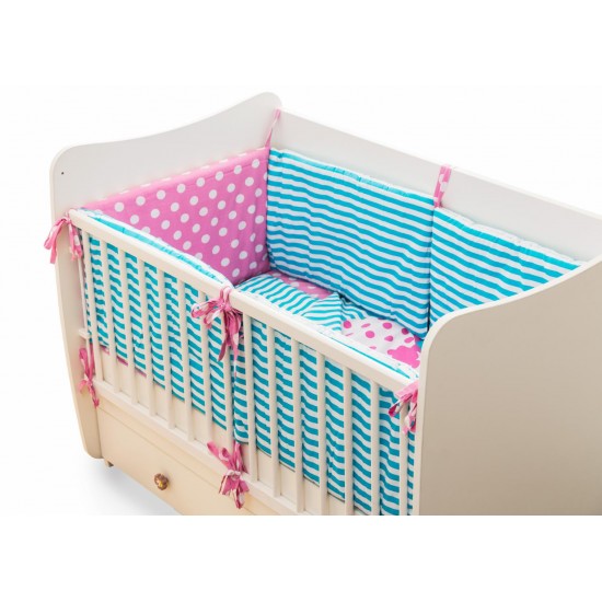 Lenjerie de pat 5 piese elefanti