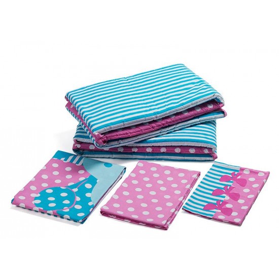 Lenjerie de pat 5 piese elefanti
