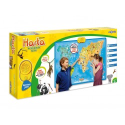 Harta interactiva animale Momki ZN0003