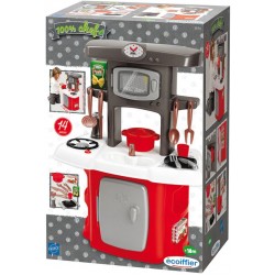 Bucatarie cu microunde Loft Ecoiffier si frigider cu 14 accesorii 1696
