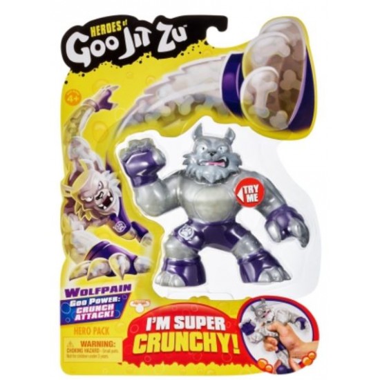 Goo Jit Zu figurina Heroes Wolfpain 41011-41025