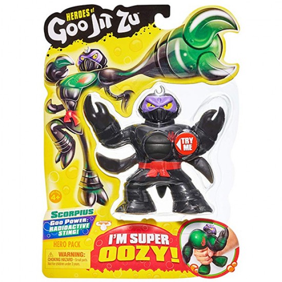 Goo Jit Zu figurina Heroes SCORPIUS 41011-41027