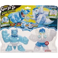 Goo Jit Zu set 2 figurine sezonul 3 Dino Power Tyro vs Gigatusk 41105-41110