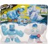 Goo Jit Zu set 2 figurine sezonul 3 Dino Power Tyro vs Gigatusk 41105-41110