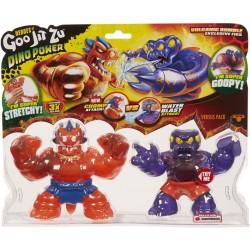 Goo Jit Zu set 2 figurine sezonul 3 Dino Power Blazagon vs Redback Volcanic Rumble 41105-41111