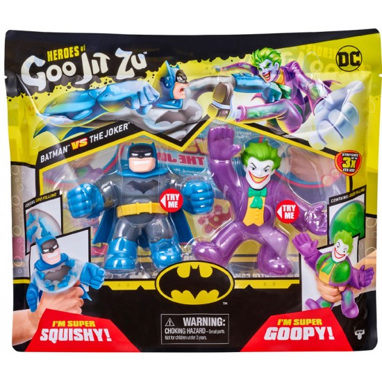 Goo Jit Zu set 2 figurine Batman vs Joker 41184
