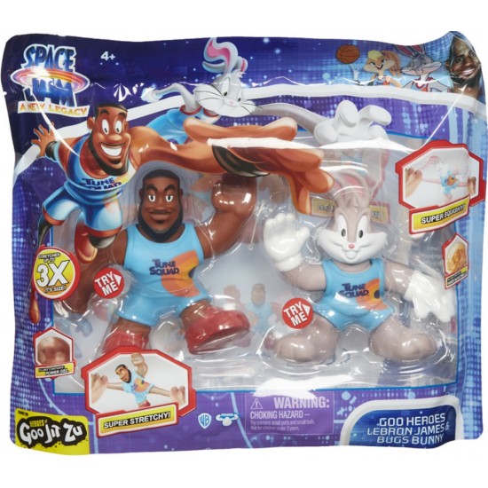 Goo Jit Zu set 2 figurine Space Jam Battle 14618